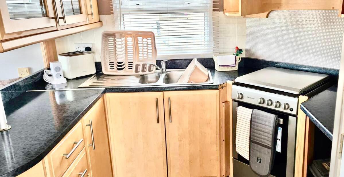 Wrights Retreat 4 Lunan View St Cyrus Caravan Park Saint Cyrus Exteriér fotografie